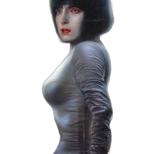 robot, dress, face, jacket transparent PNG cut-out