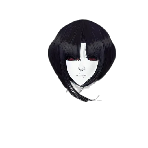 mask, face, hair, hat, anime, photorealistic, fantasy art, cartoon transparent PNG cut-out