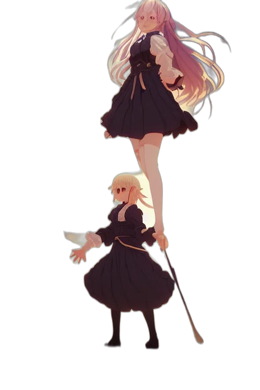 staff, sword, weapon, dress transparent PNG cut-out
