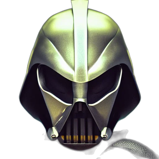 mask, robot, weapon, face, concept art, comic book art, pixel art, fantasy art transparent PNG cut-out