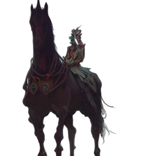crown, staff, animal, creature transparent PNG cut-out