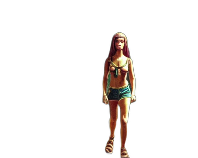 dress, creature, animal, 3d render, concept art, pixel art, fantasy art, underwater transparent PNG cut-out