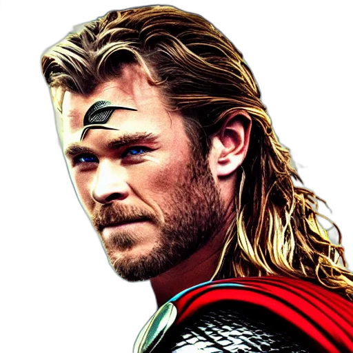 face, hair, mask, weapon transparent PNG cut-out