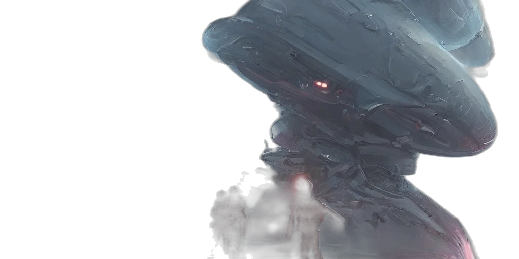robot, creature, face, dragon transparent PNG cut-out
