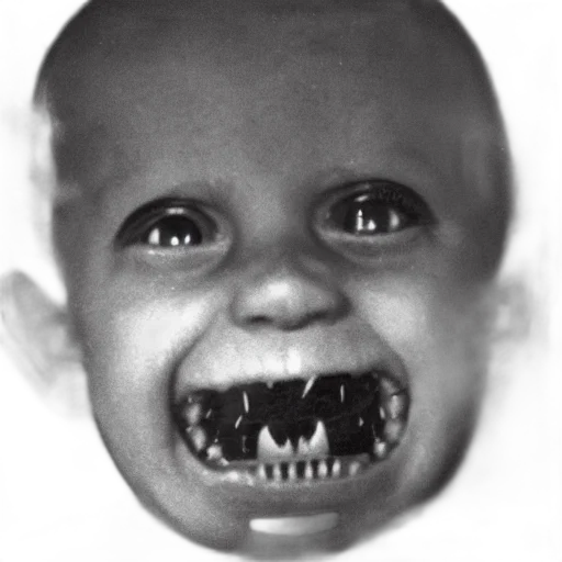 face, mask, creature, photorealistic transparent PNG cut-out