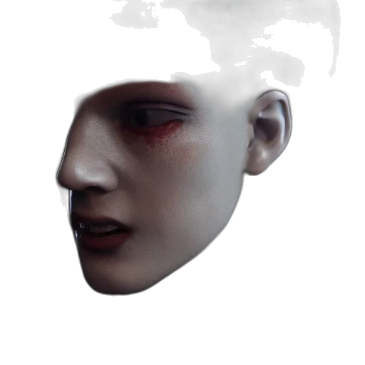 face, mask, creature, crown transparent PNG cut-out