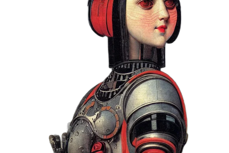 robot, staff, face, mask transparent PNG cut-out