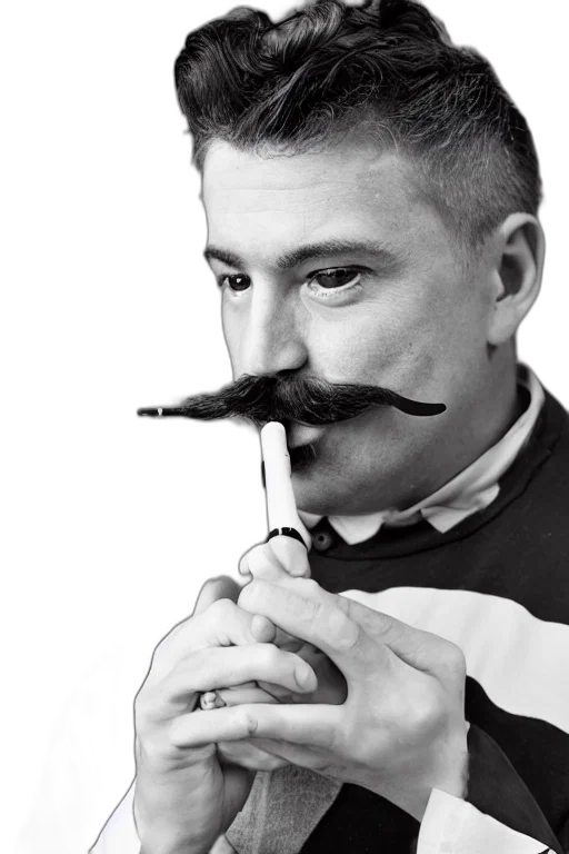 staff, face, photorealistic, mark transparent PNG cut-out