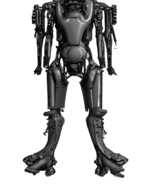robot, cyberpunk, 3d render, concept art transparent PNG cut-out