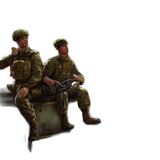 furniture, staff, jacket, weapon transparent PNG cut-out