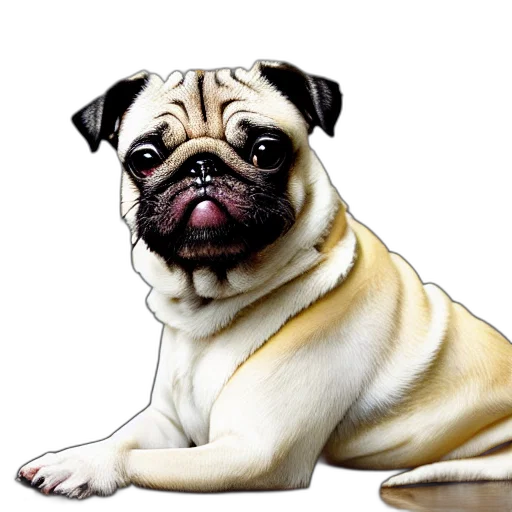 animal, creature, face, photorealistic, 3d render, watercolor, concept art, walter transparent PNG cut-out