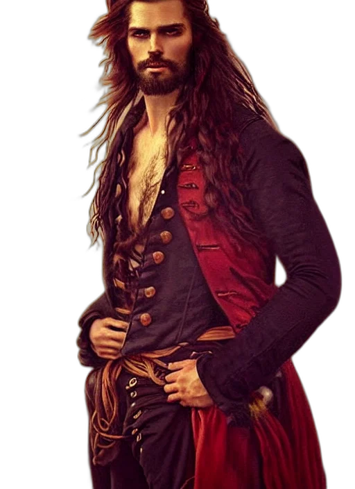 jacket, photorealistic, fantasy art, concept art, comic book art, portrait, painting, years transparent PNG cut-out