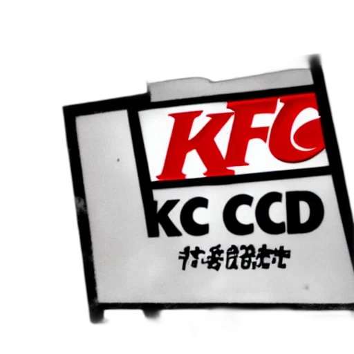 food, 3d render, concept art, vaporwave, photorealistic, kfc, moon transparent PNG cut-out