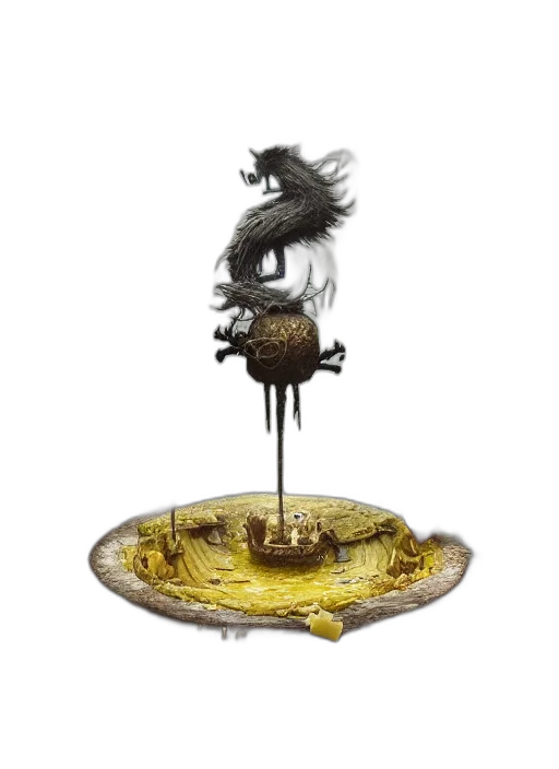 dragon, crown, jewelry, staff transparent PNG cut-out