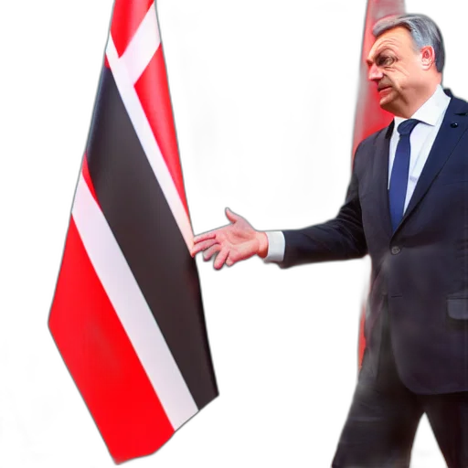 viktor, orban, handshake, andrew transparent PNG cut-out
