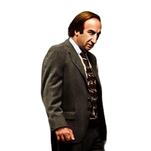 staff, jacket, face, animal, pixel art, concept art, photorealistic, saul transparent PNG cut-out