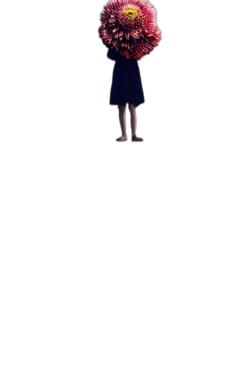 dress, staff, face, umbrella, pixel art, concept art, 3d render, cartoon transparent PNG cut-out