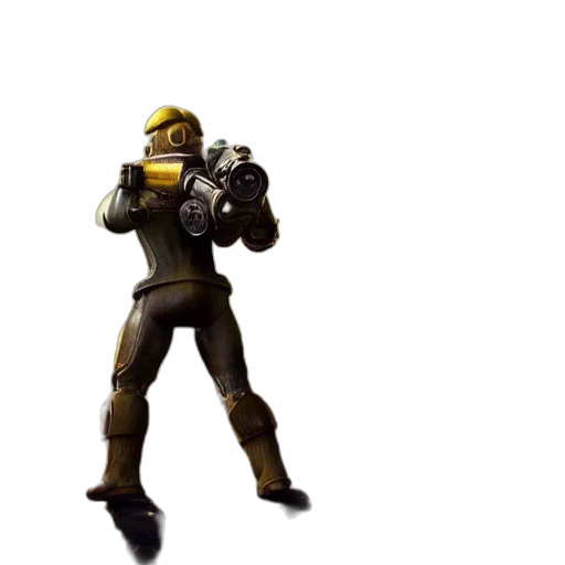 weapon, robot, mask, staff transparent PNG cut-out