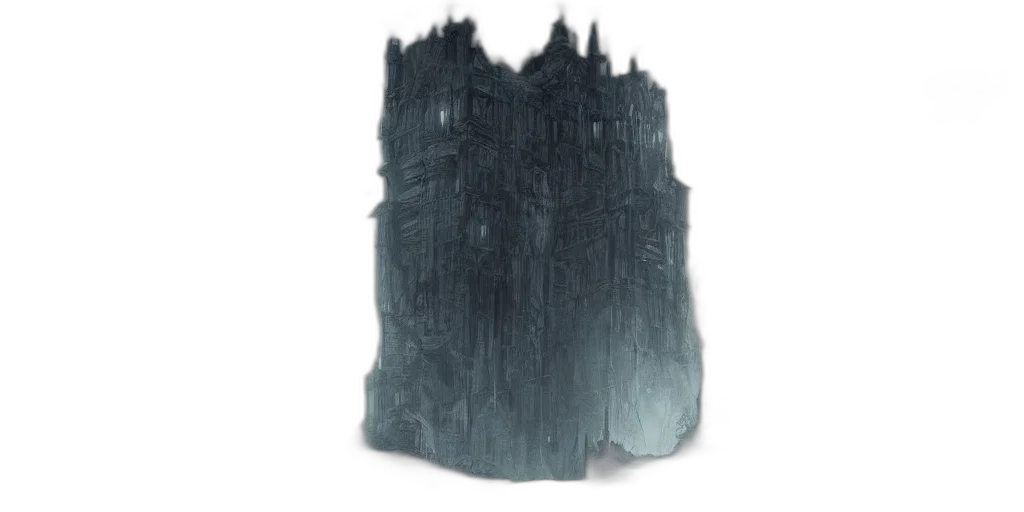 crown, dress, mask, building, concept art, 3d render, fantasy art, photorealistic transparent PNG cut-out