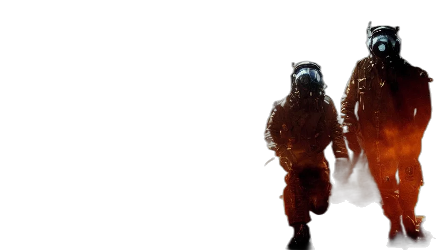 creature, robot, jacket, animal, concept art, 3d render, outer space, underwater transparent PNG cut-out