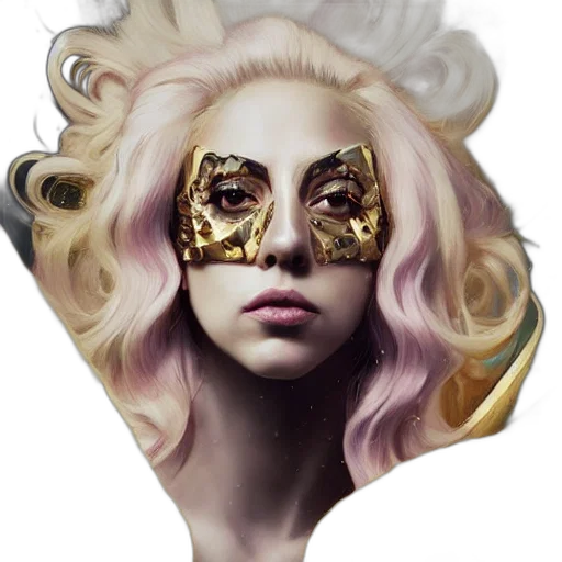 mask, crown, jewelry, face transparent PNG cut-out
