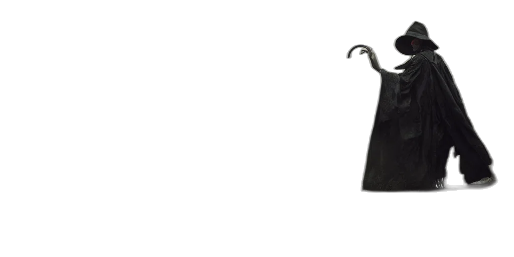 dress, staff, umbrella, jacket transparent PNG cut-out