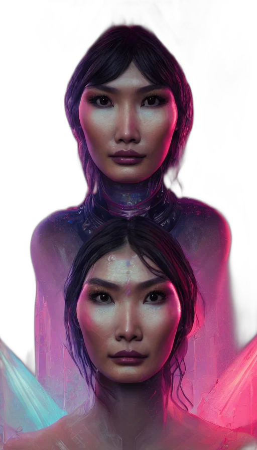 face, mask, jewelry, dress transparent PNG cut-out
