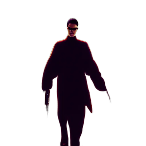 staff, jacket, weapon, concept art transparent PNG cut-out