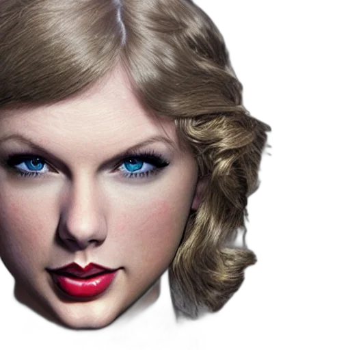 face, photorealistic, 3d render, cartoon transparent PNG cut-out
