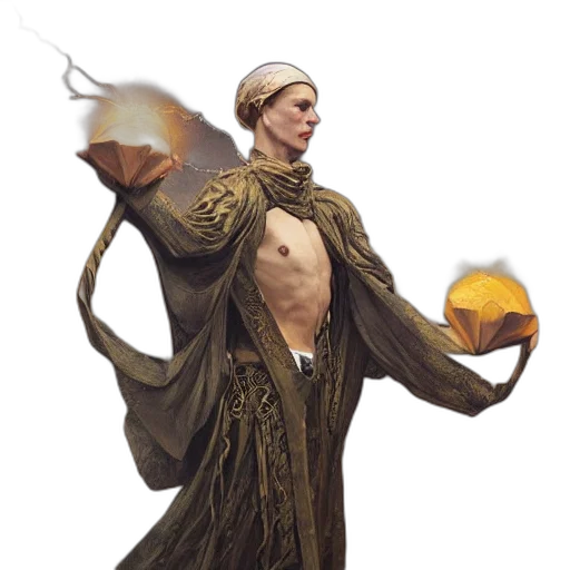 staff, sword, dragon, concept art transparent PNG cut-out