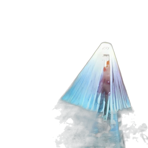 dress, umbrella, creature, robot transparent PNG cut-out