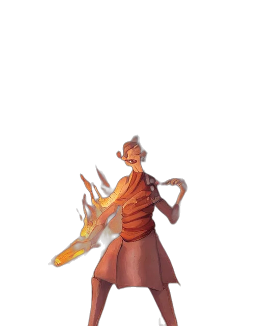 dragon, staff, weapon, creature, concept art, fantasy art, pixel art, 3d render transparent PNG cut-out