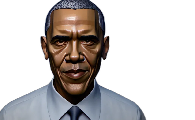 face, 3d render, photorealistic, concept art transparent PNG cut-out