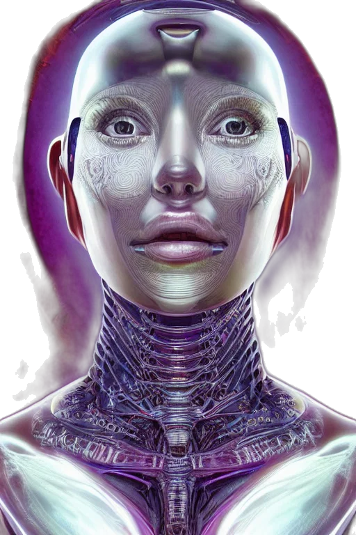 robot, face, mask, creature transparent PNG cut-out