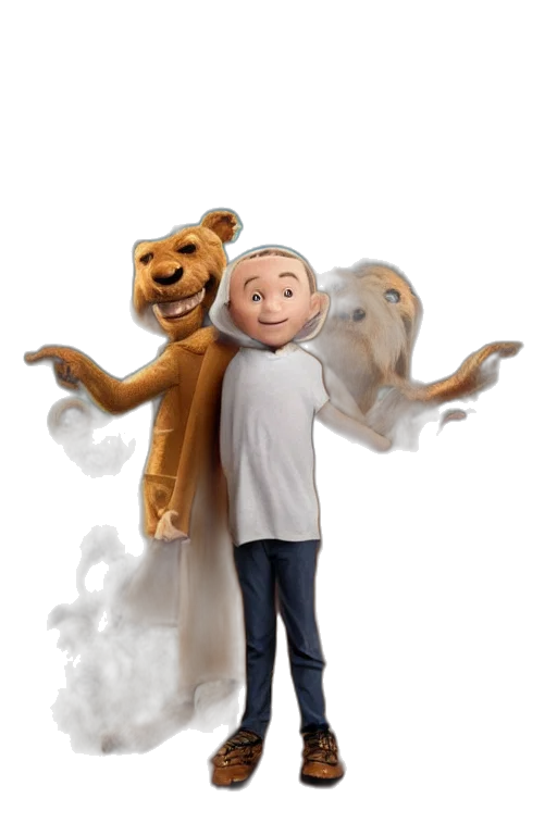 mask, creature, animal, staff transparent PNG cut-out