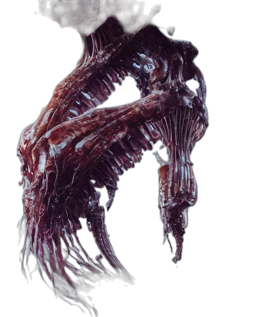 creature, hair, animal, dragon, concept art, 3d render, fantasy art, photorealistic transparent PNG cut-out