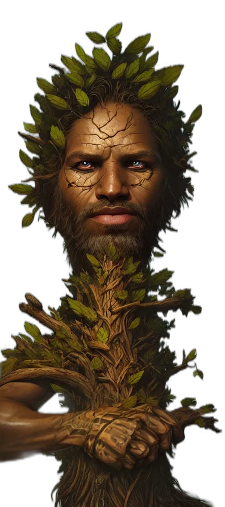 face, mask, crown, tree transparent PNG cut-out
