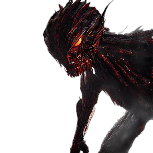 creature, animal, dragon, mask, concept art, fantasy art, 3d render, pixel art transparent PNG cut-out
