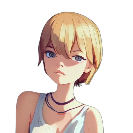 face, dress, staff, robot transparent PNG cut-out