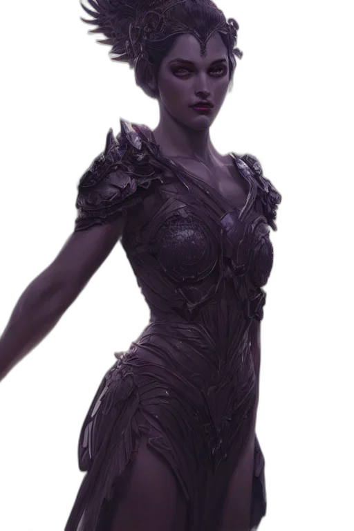 dress, staff, concept art, fantasy art transparent PNG cut-out