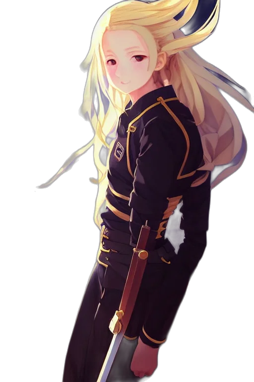 sword, staff, weapon, jacket transparent PNG cut-out