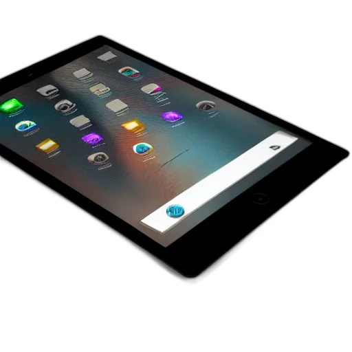concept, design, futuristic, ipad transparent PNG cut-out