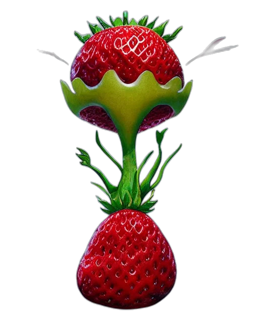 flower, crown, creature, food transparent PNG cut-out