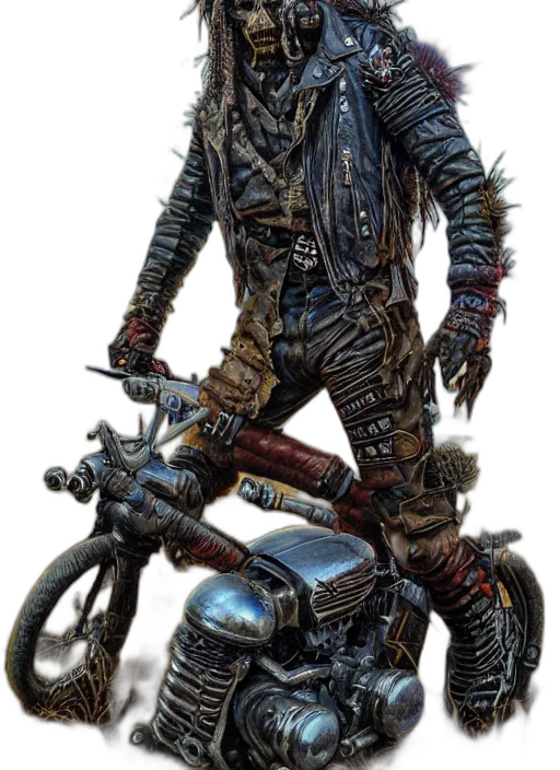 jacket, weapon, concept art, fantasy art transparent PNG cut-out