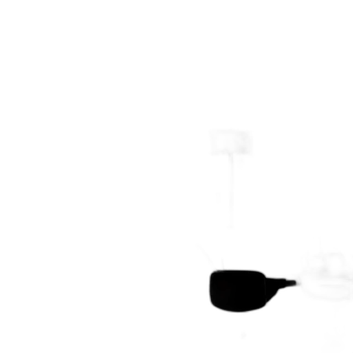 staff, bottle, umbrella, robot transparent PNG cut-out