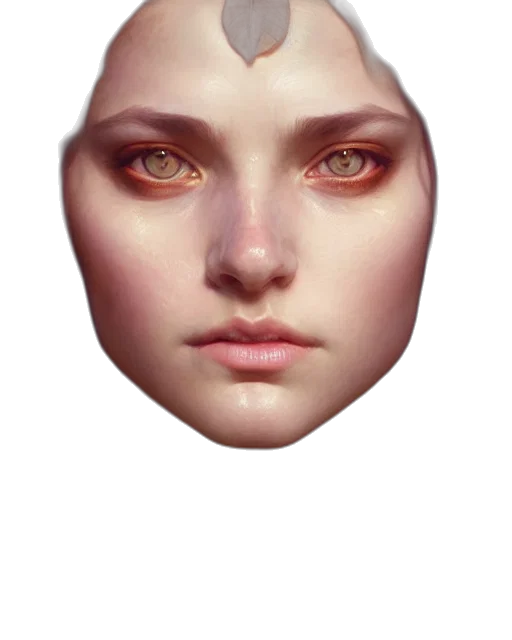 face, mask, jewelry, crown transparent PNG cut-out