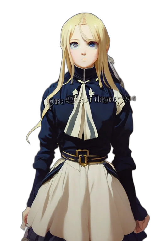dress, staff, jacket, crown transparent PNG cut-out