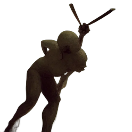 staff, weapon, sword, creature transparent PNG cut-out