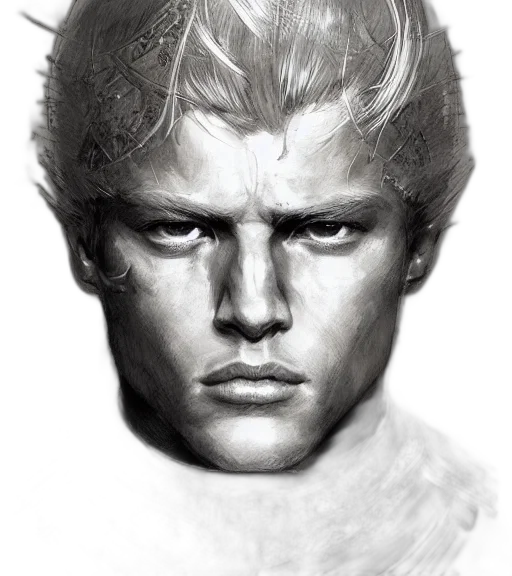 face, hair, mask, creature transparent PNG cut-out