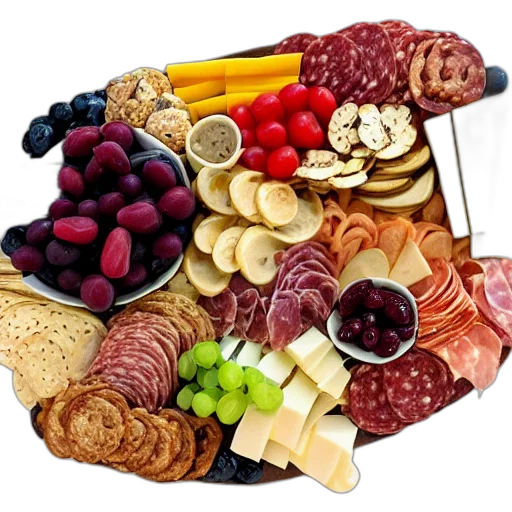food, jewelry, charcuterie, board transparent PNG cut-out